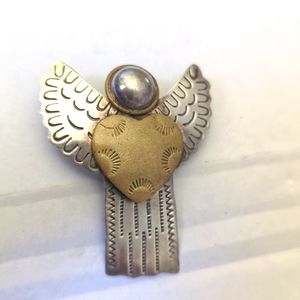 Sterling Angel pin, pendant